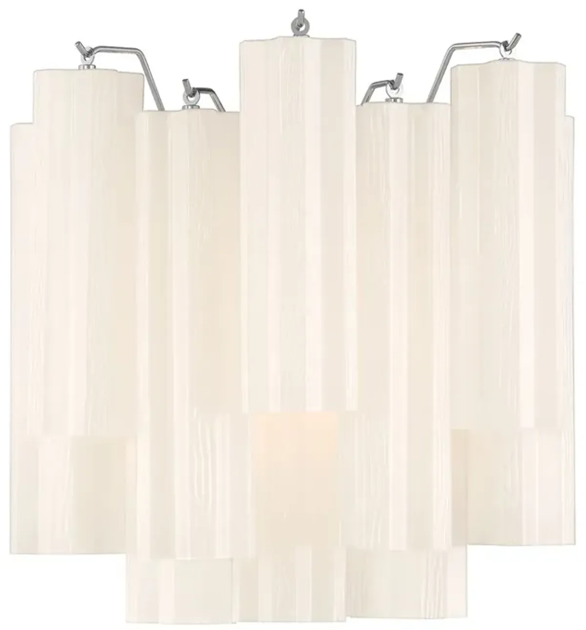 Addis 2-Light Wall Sconce - Crystorama - White