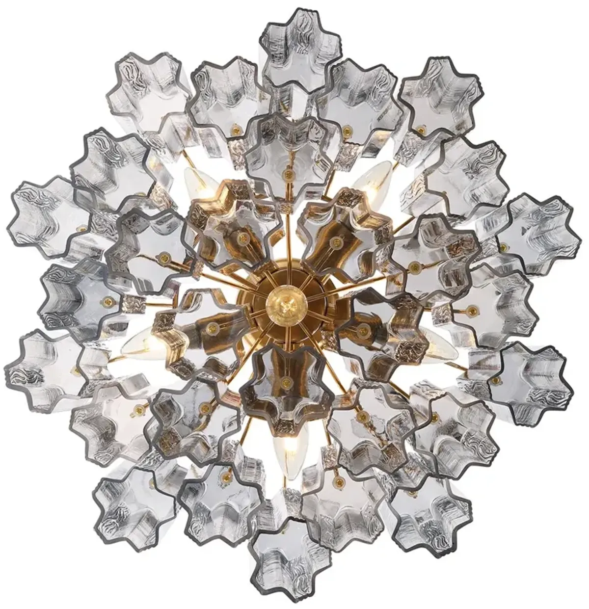 Addis 6-Light Chandelier - Crystorama - Gray