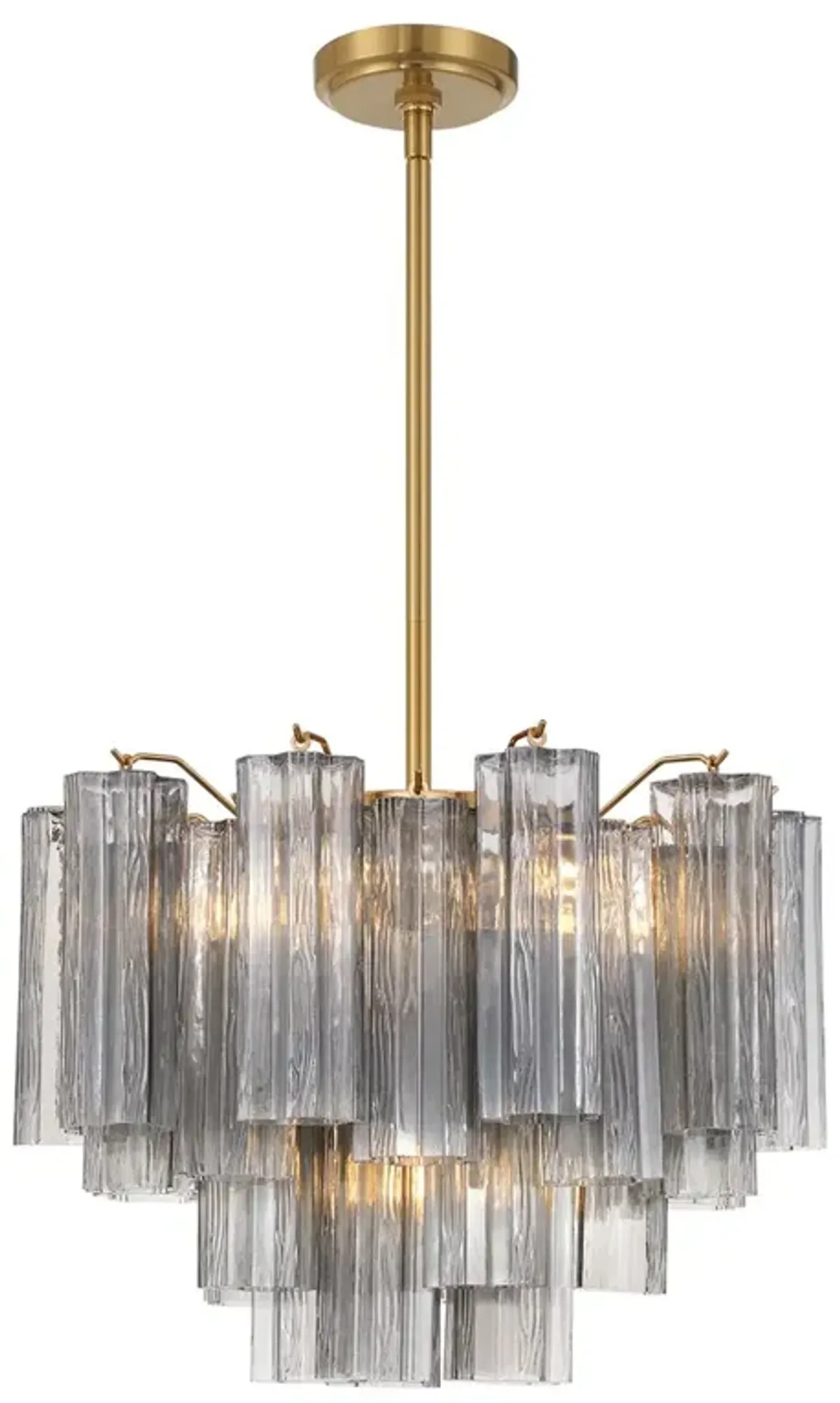 Addis 6-Light Chandelier - Crystorama - Gray