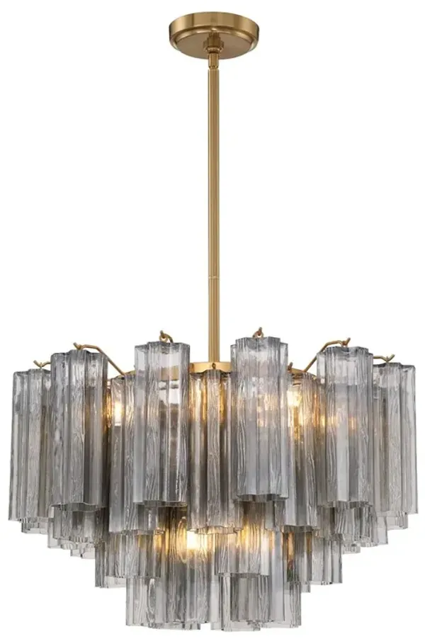 Addis 9-Light Chandelier - Crystorama - Gray