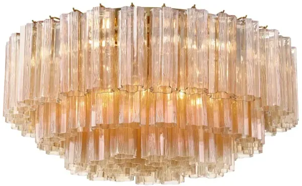 Addis 16-Light Flush Mount - Crystorama - Gold