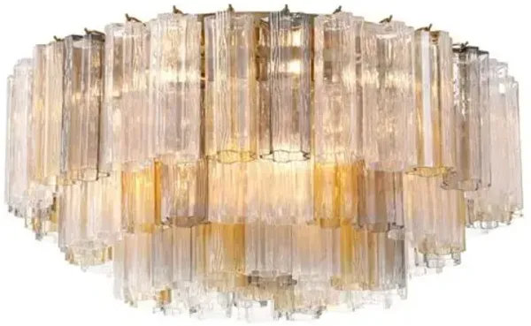 Addis 16-Light Flush Mount - Crystorama - Multi