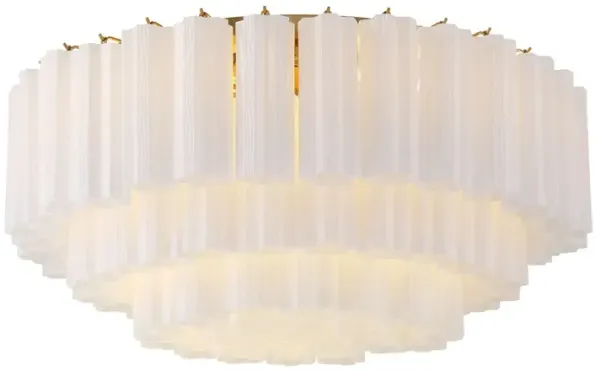 Addis 16-Light Flush Mount - Crystorama - White