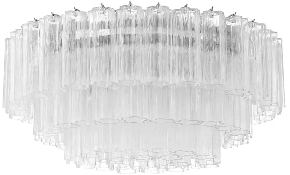Addis 16-Light Flush Mount - Crystorama - Clear