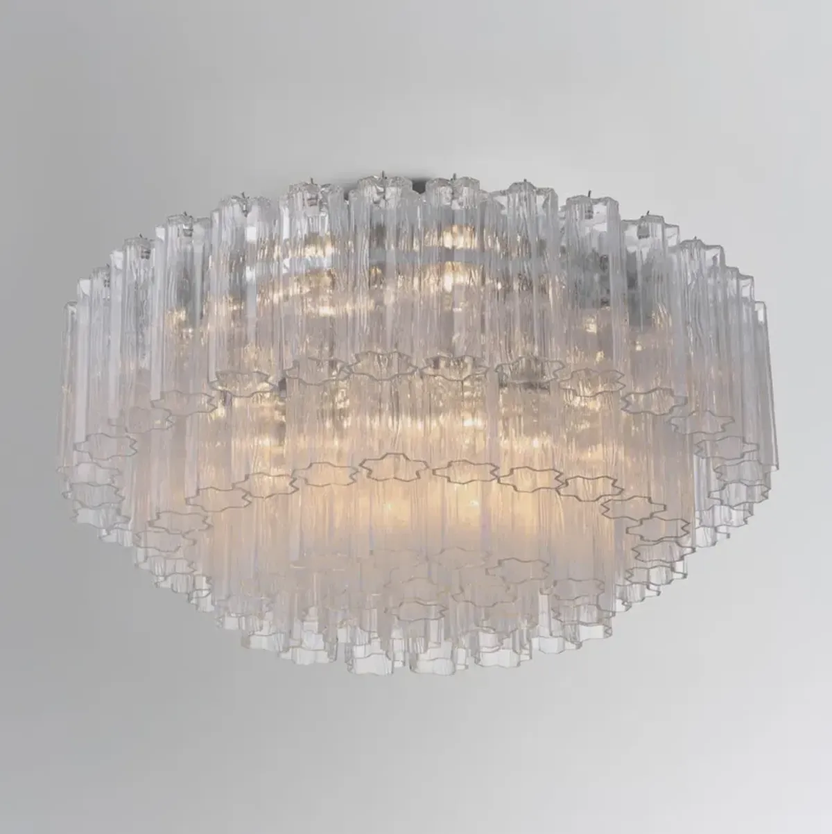 Addis 16-Light Flush Mount - Crystorama - Clear