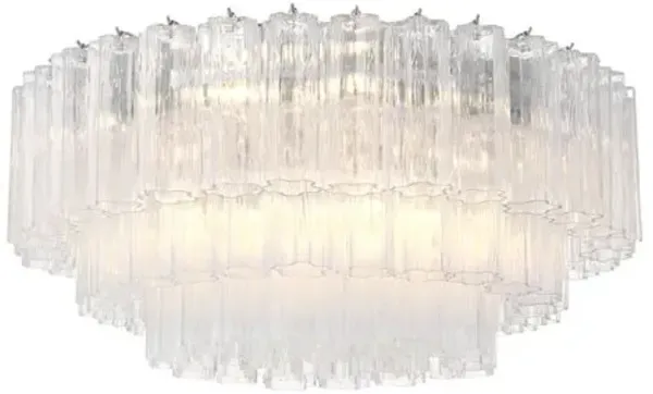 Addis 16-Light Flush Mount - Crystorama - Clear