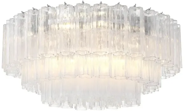 Addis 16-Light Flush Mount - Crystorama - Clear