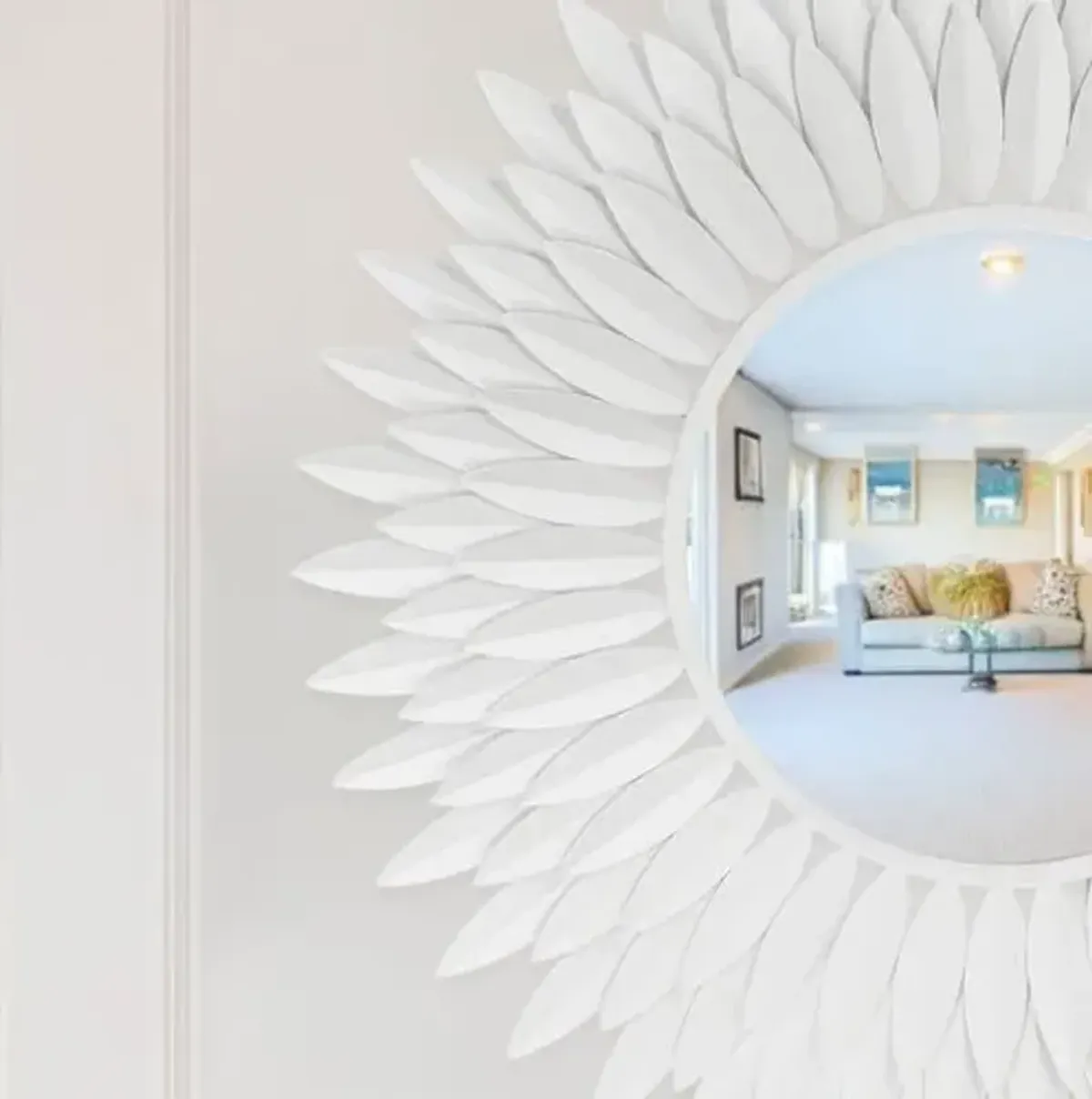 Broche 24" Round Wall Mirror - Crystorama