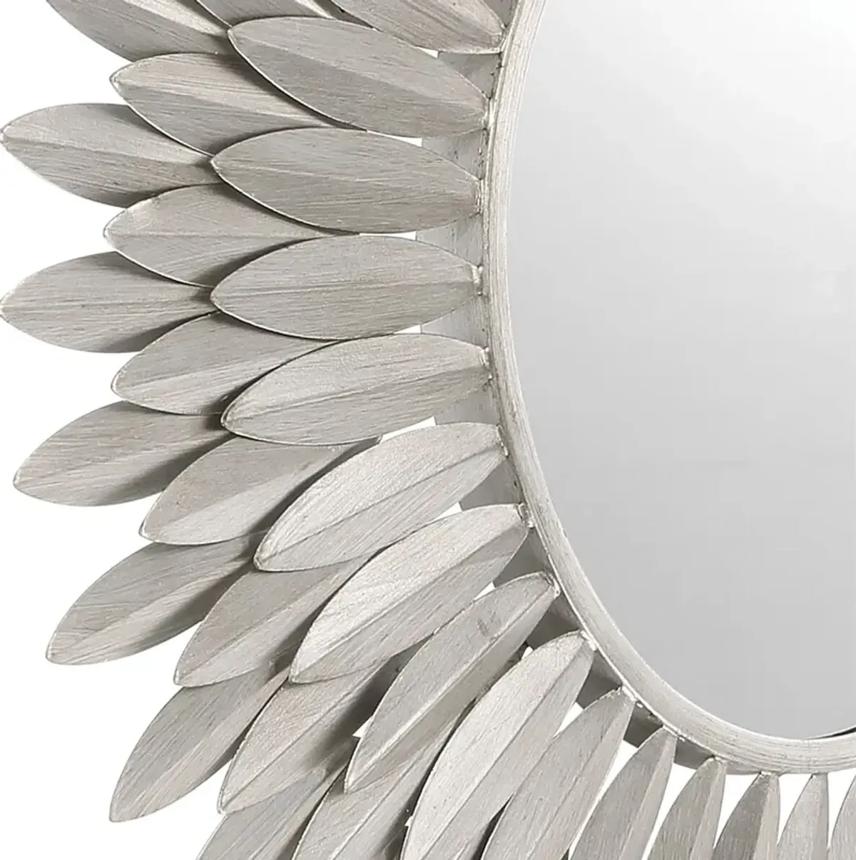 Broche 24" Round Wall Mirror