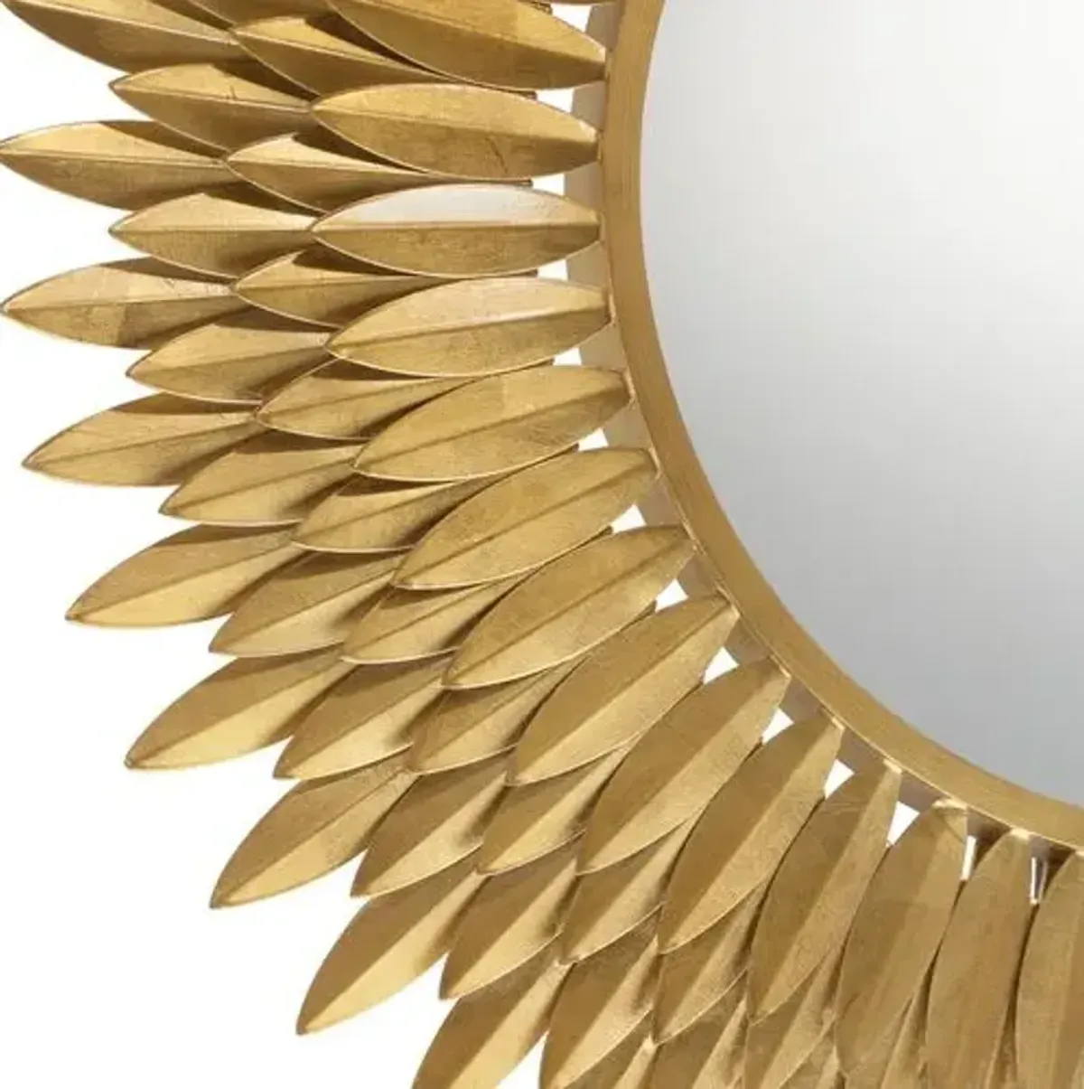 Broche 30" Round Wall Mirror - Crystorama