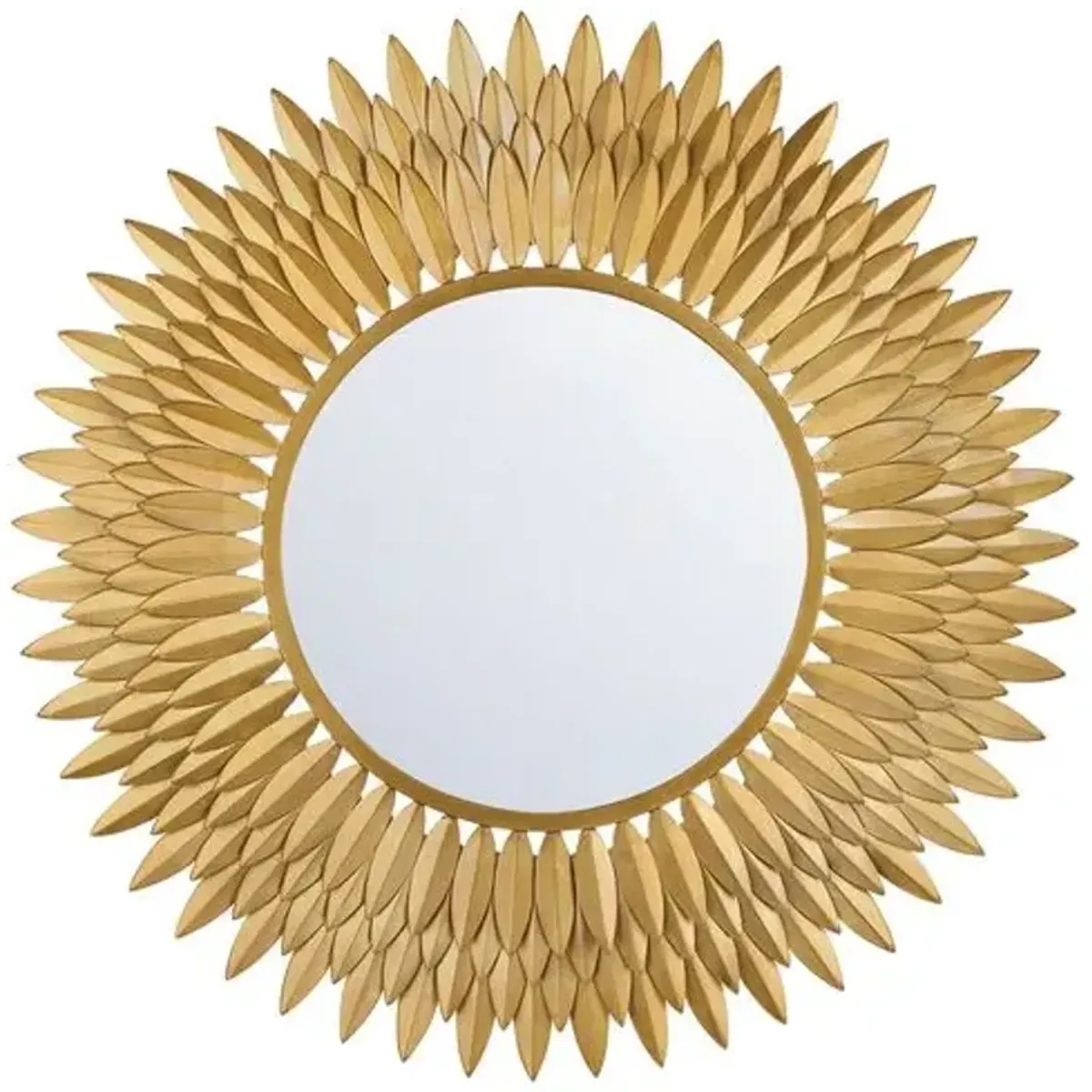 Broche 30" Round Wall Mirror - Crystorama