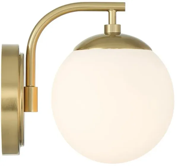 Maverick 1-Light Bathroom Vanity Wall Sconce - Vibrant Gold - Crystorama