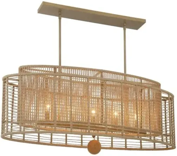 Jayna 5-Light Layered Chandelier - Burnished Silver - Crystorama - Gold