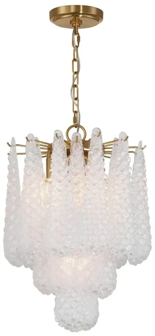 Ollie 4-Light Hand-Blown Glass Pendant - Crystorama - Clear