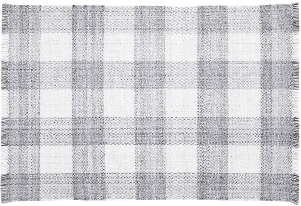 Farah Gingham Handmade Rug