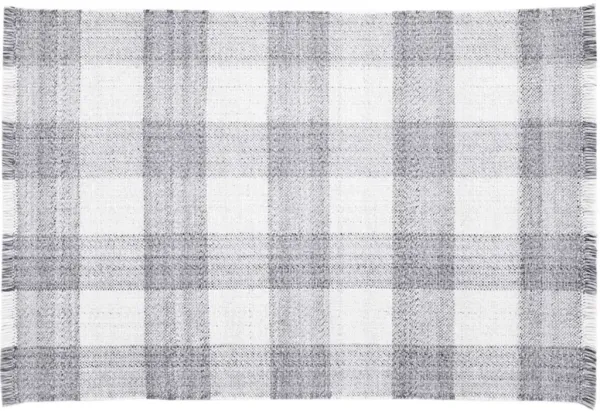Farah Gingham Handmade Rug