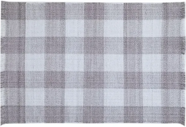 Farah Gingham Handmade Rug