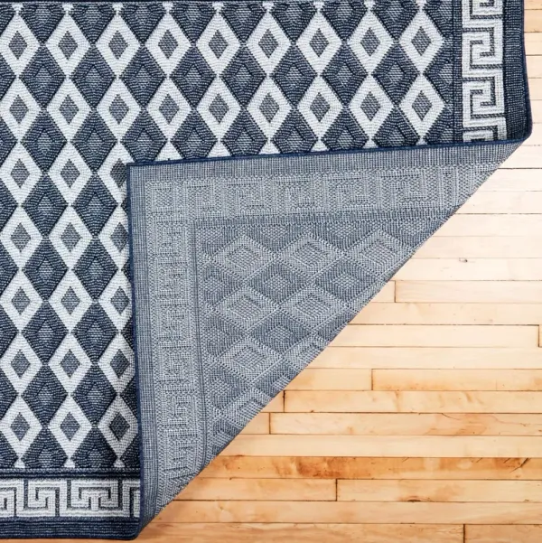 Leone Diamond Lattice Outdoor Rug