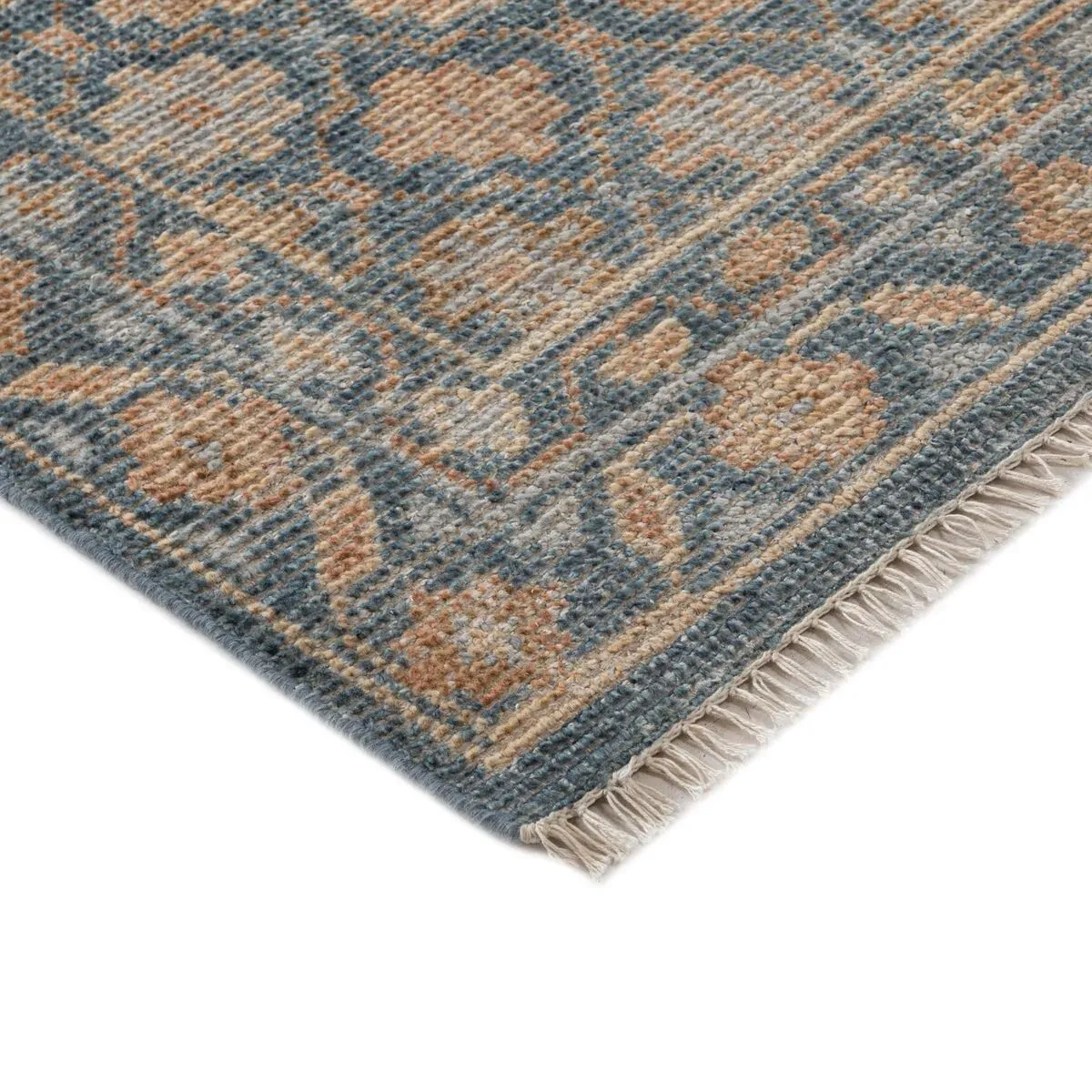 Lacey Handmade Rug, Blue