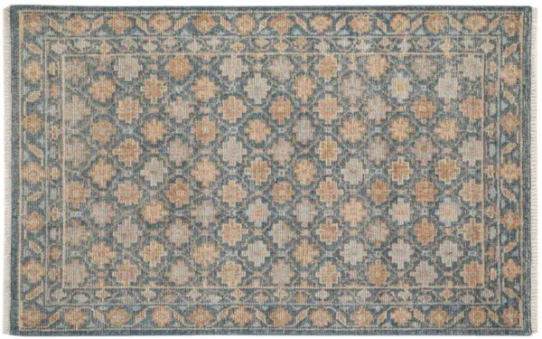 Lacey Handmade Rug, Blue