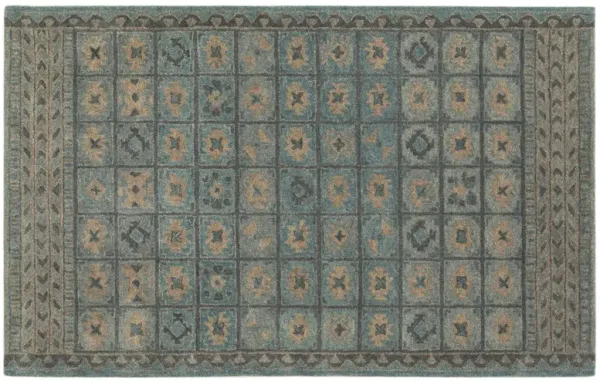 Marian Handmade Rug, Blue