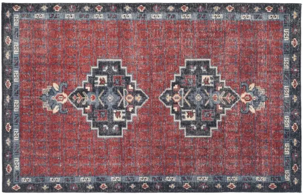 Ezra Handmade Rug, Red