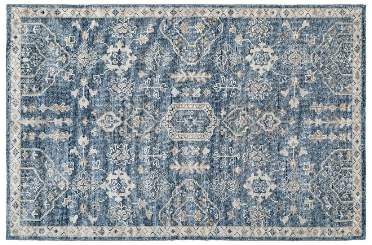 Siena Handmade Rug, Blue