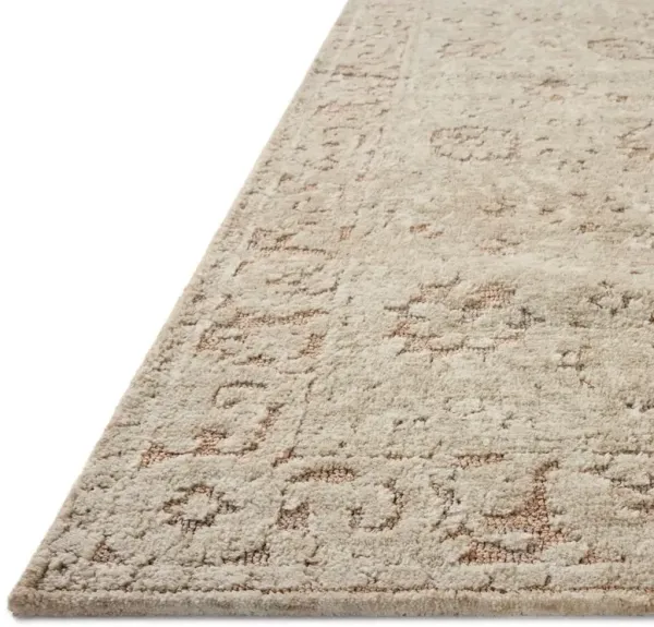 Astaris Rug, Natural/Salmon