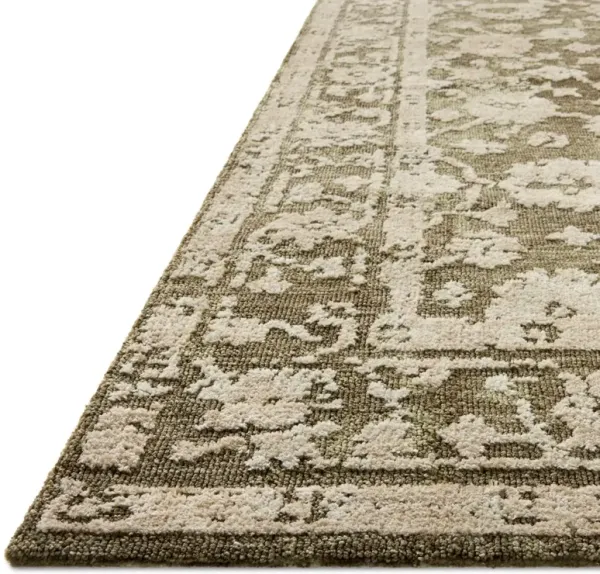Etriva Rug, Moss/Natural