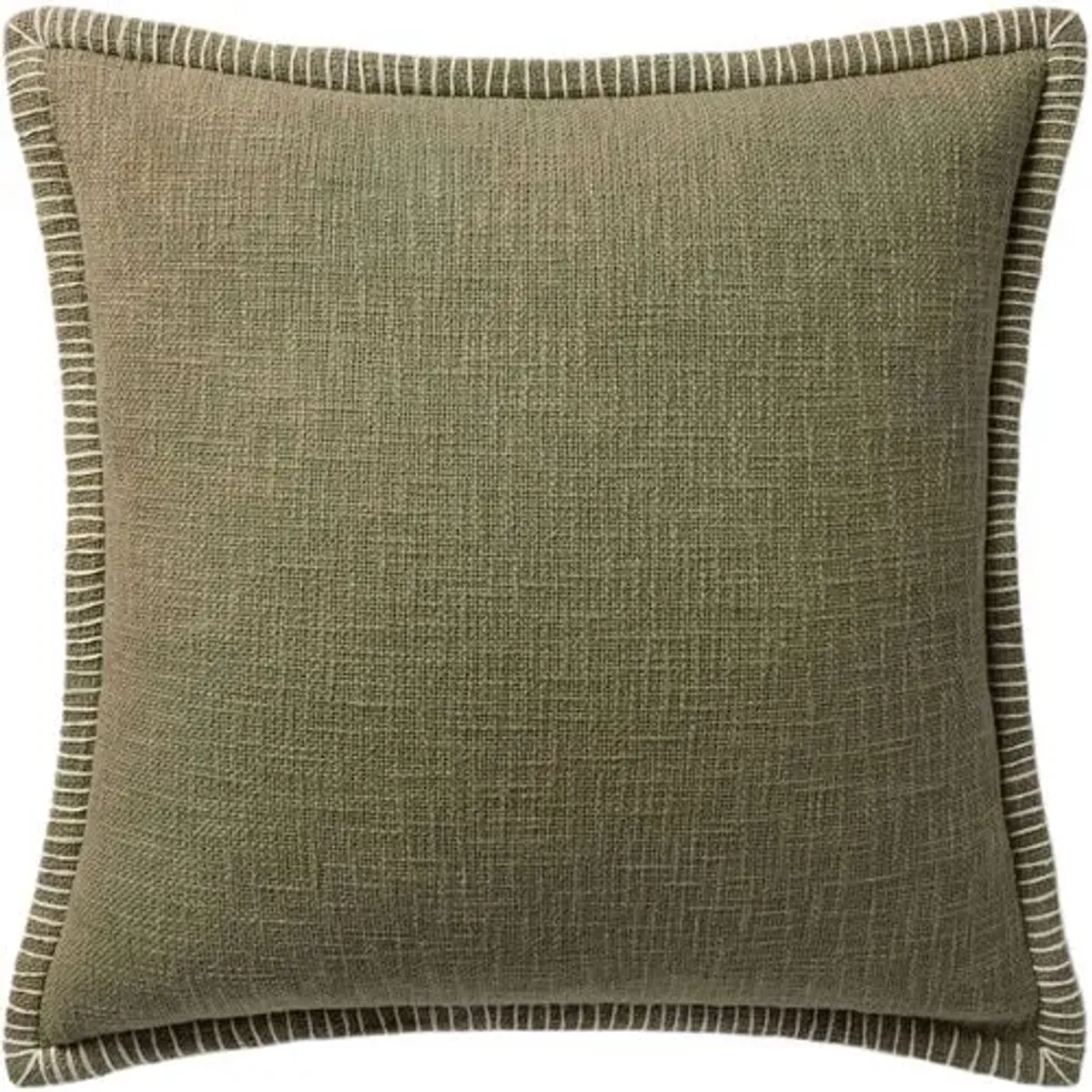Rivora 22" Stitched Edge Pillow