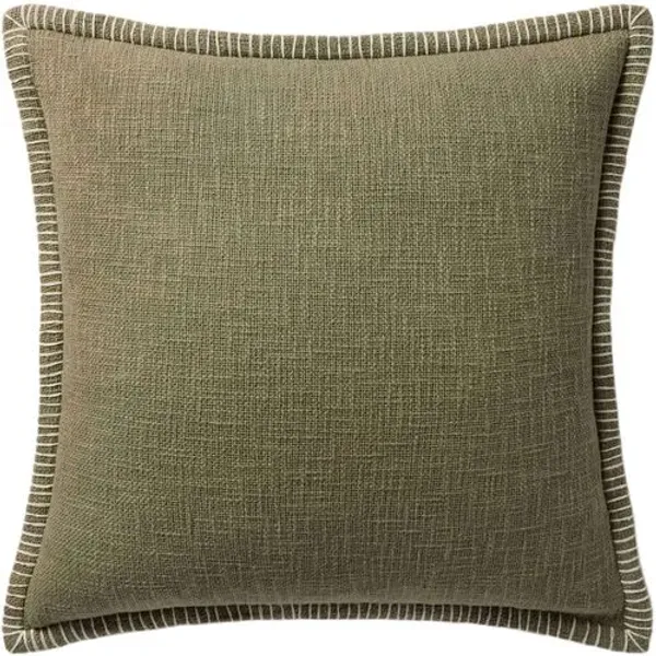 Rivora 22" Stitched Edge Pillow