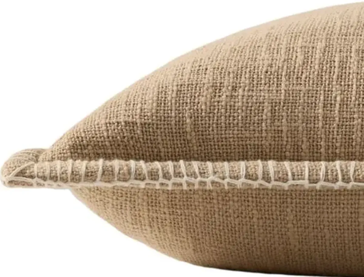 Rivora 22" Stitched Edge Pillow