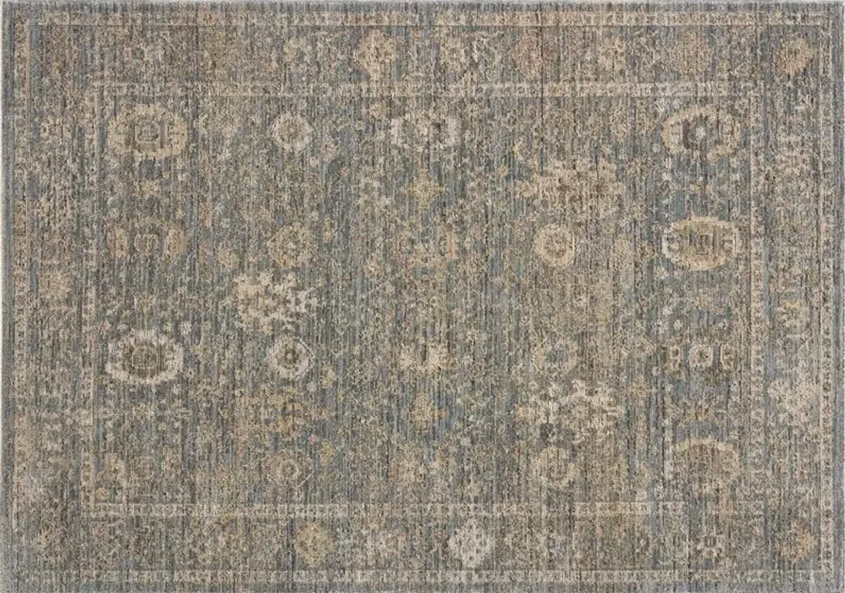 Vetra Rug, Blue/Sand