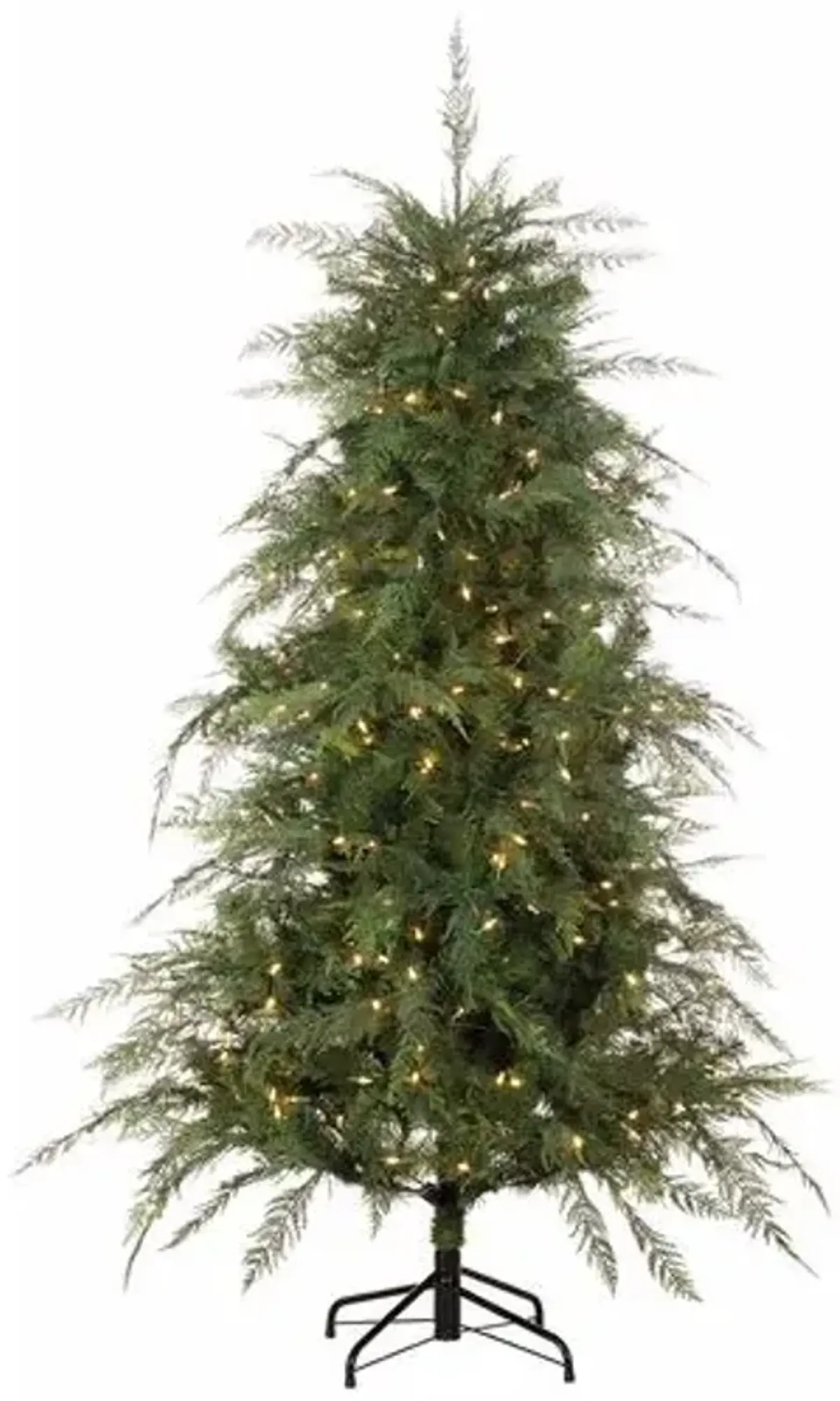 6.5 'Farmington Pine Tree w/300 Led Lights - Green