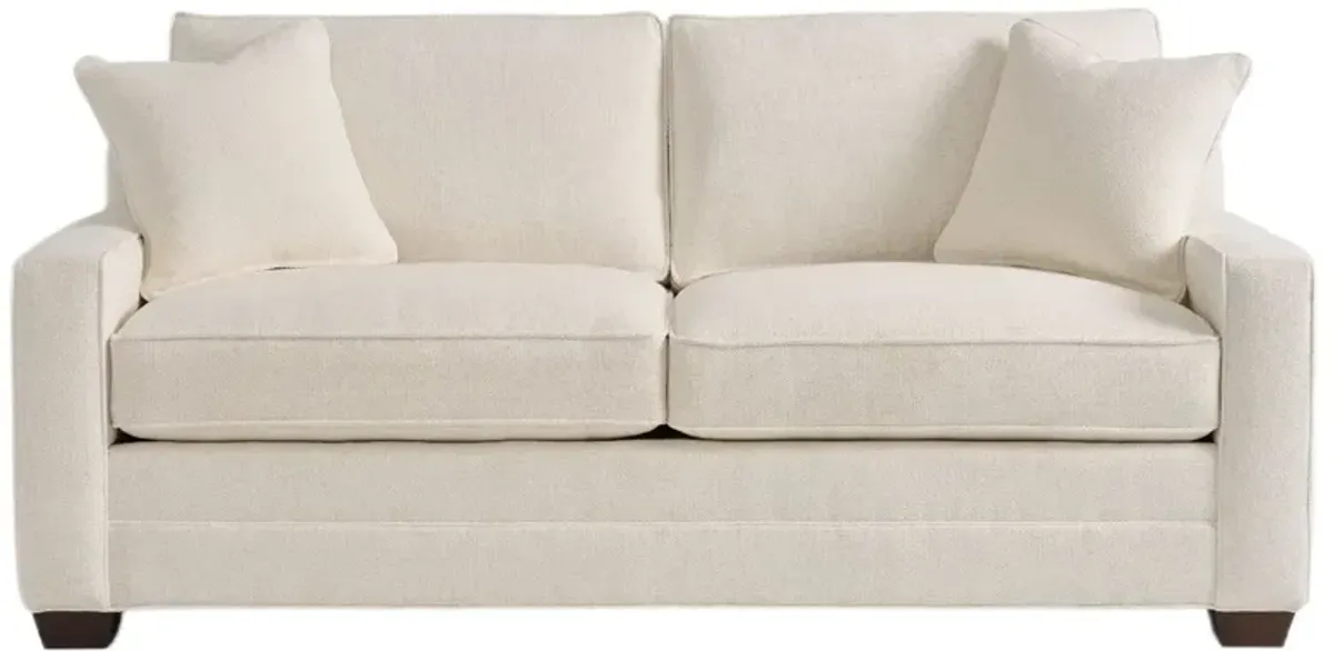 Brandford Track Arm Sofa, Snow Crypton Peformance