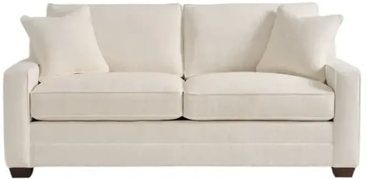 Brandford Sofa - Snow Crypton - Handcrafted