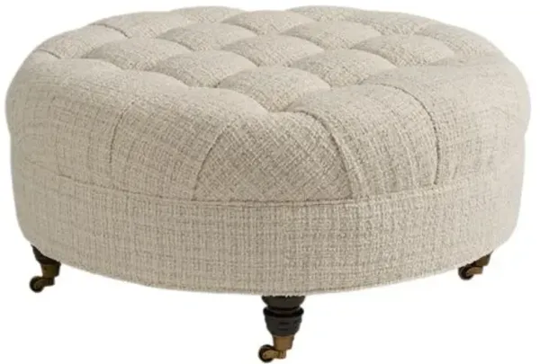 Ottoman Options Ottoman - Snow - Handcrafted - Ivory