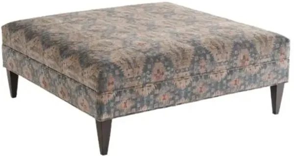 Ottoman Options Ottoman - Handcrafted - Blue