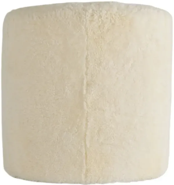 Sloane Swivel Chair, Ivory Shearling