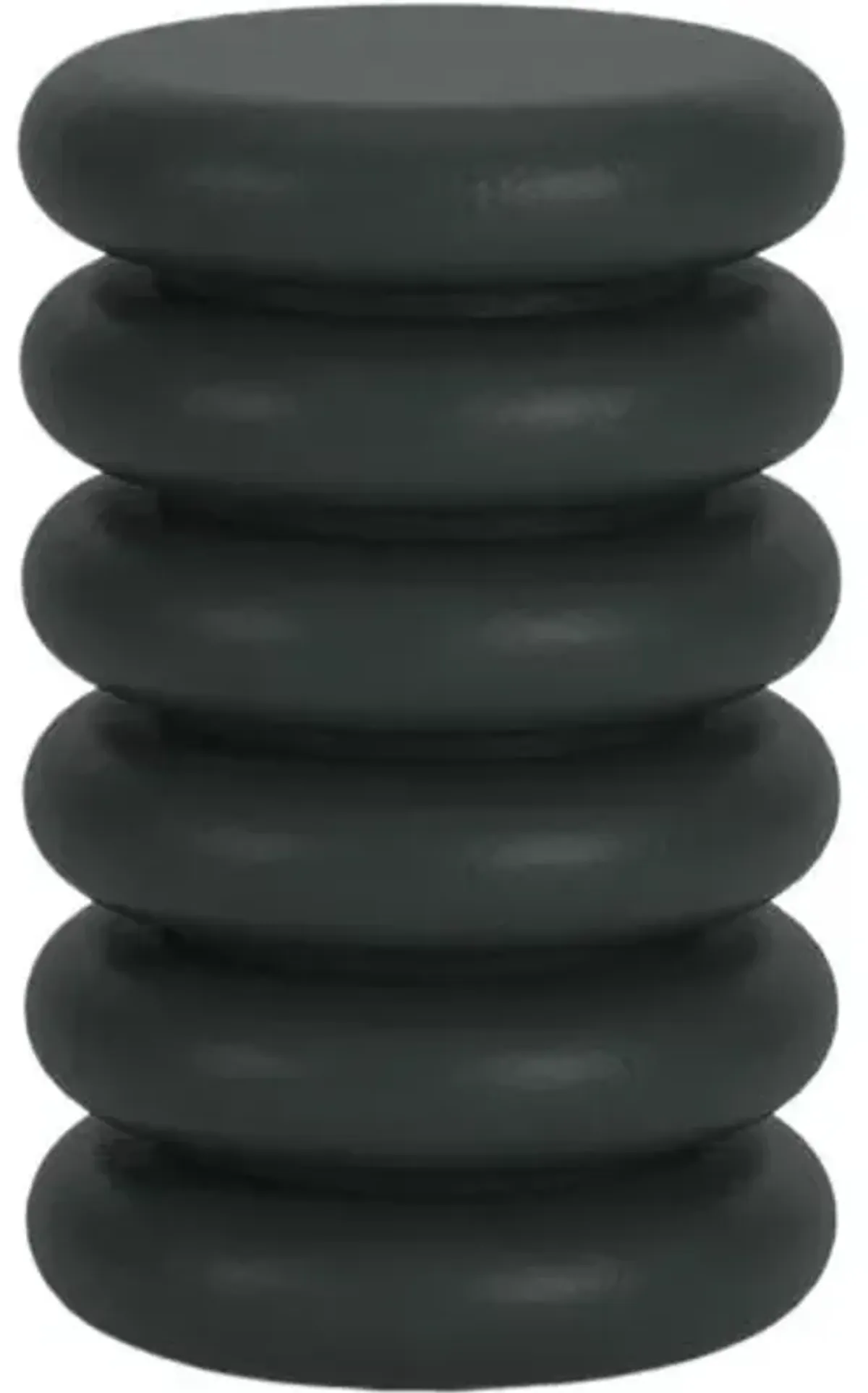 Hugo Indoor/Outdoor Side Table - Dark Green - Tulsi Home