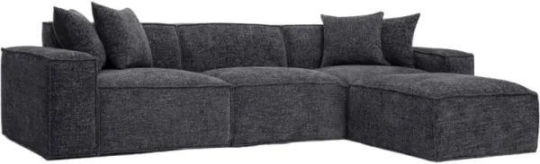Trixie Chenille Basketweave Modular Sectional