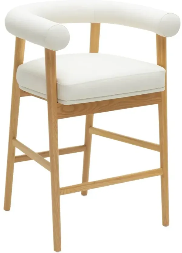 Theron Faux Leather Performance Counter Stool