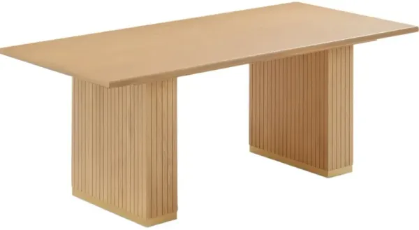 Jemma 79" Rectangular Dining Table - Natural