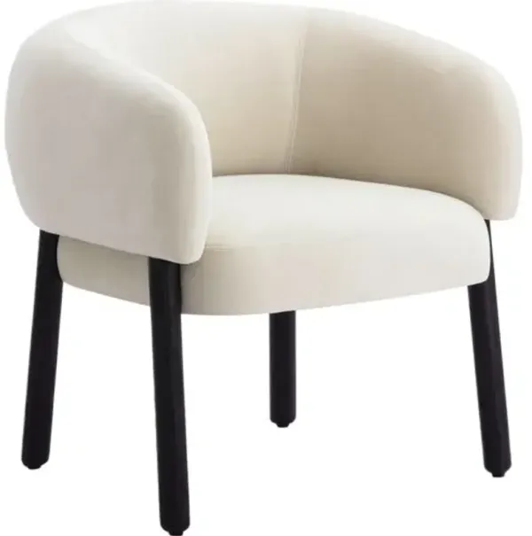 Rocco Performance Accent Chair - Beige, Comfortable, Durable