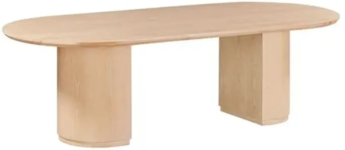 Mesa 102" Oval Dining Table
