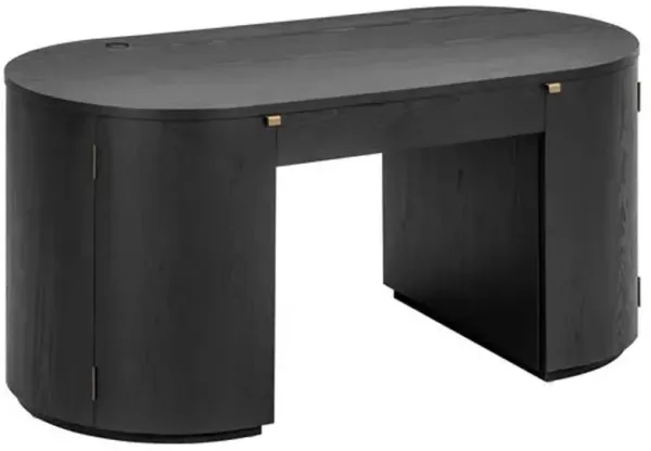 Marlow Executive Desk - Black
