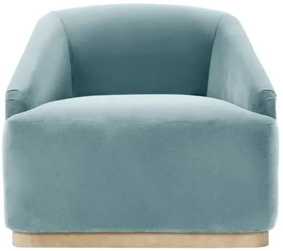 Finch Velvet Swivel Chair