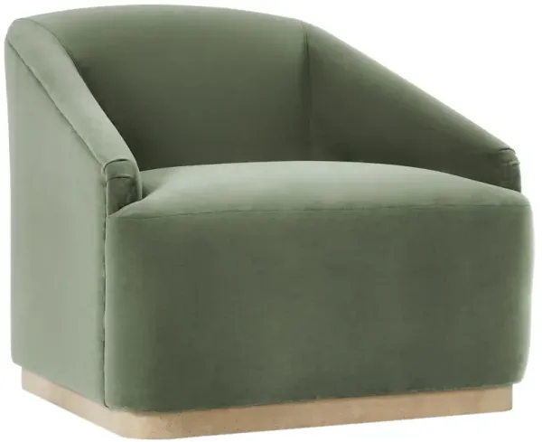 Finch Velvet Swivel Chair