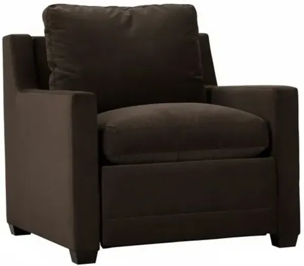 Whitley Velvet Zero-Wall Power Recliner Chair - Brown - Relaxing Chair, Lounger, Comfort and Leisure Prioritized