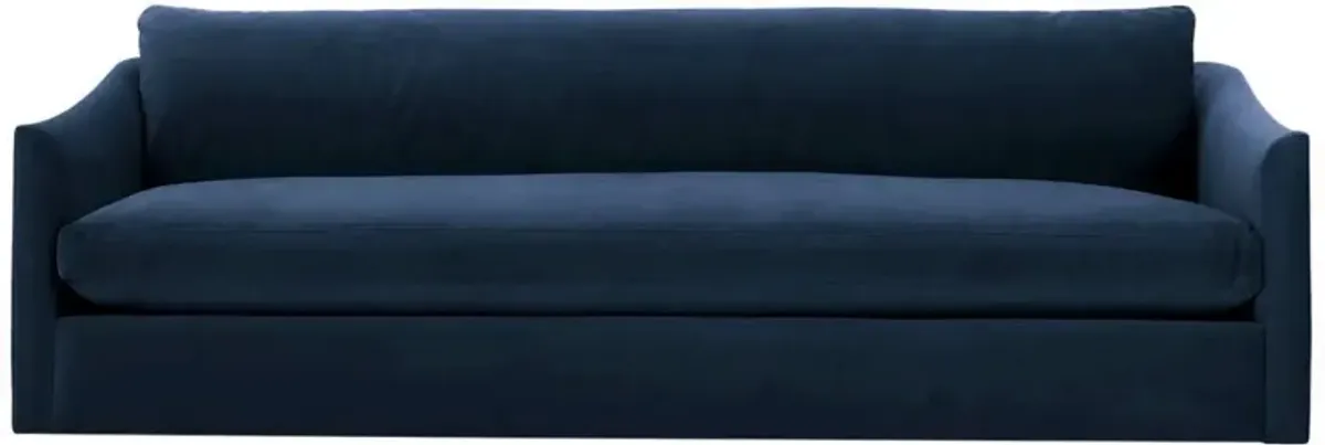 Winslow Velvet Bench-Seat Sofa